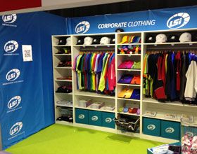 LSi's Buy Yorkshire Corporate Clothing Stand