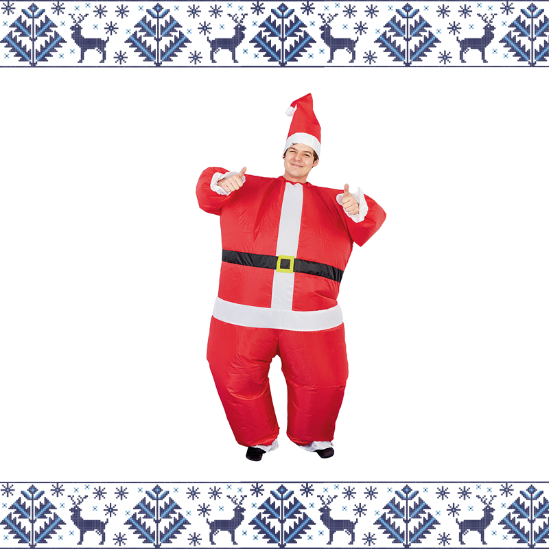 inflatable Santa suit