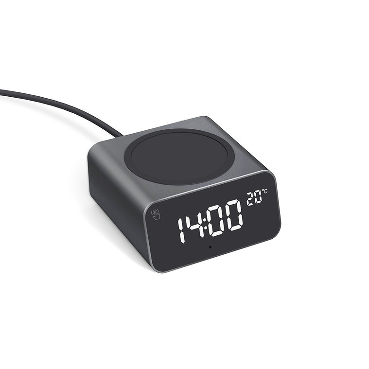 REDDI Travel clock and wireless charger