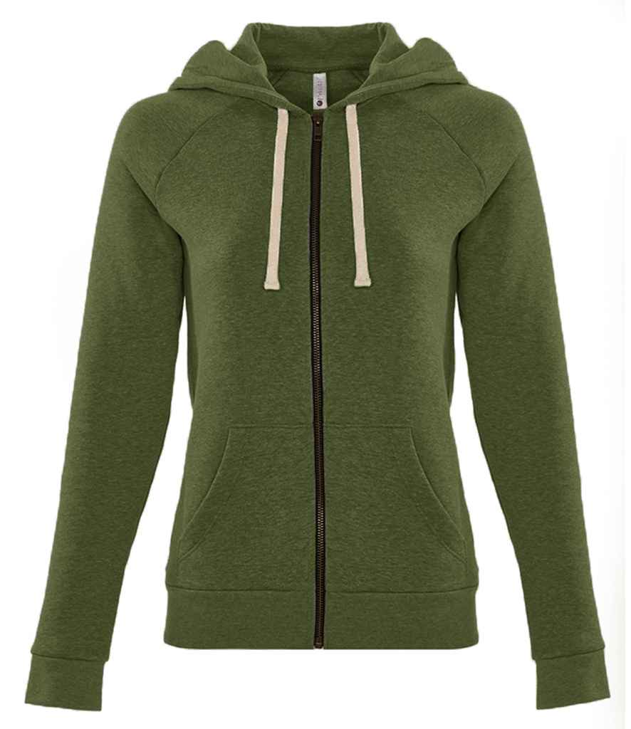 Next Level Apparel Ladies CVC Zip Hoodie | LSi