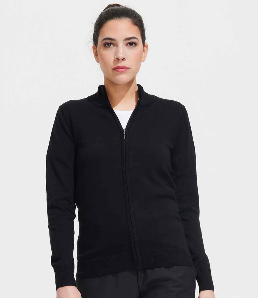 SOL'S Ladies Gordon Full Zip Cotton Acrylic Cardigan