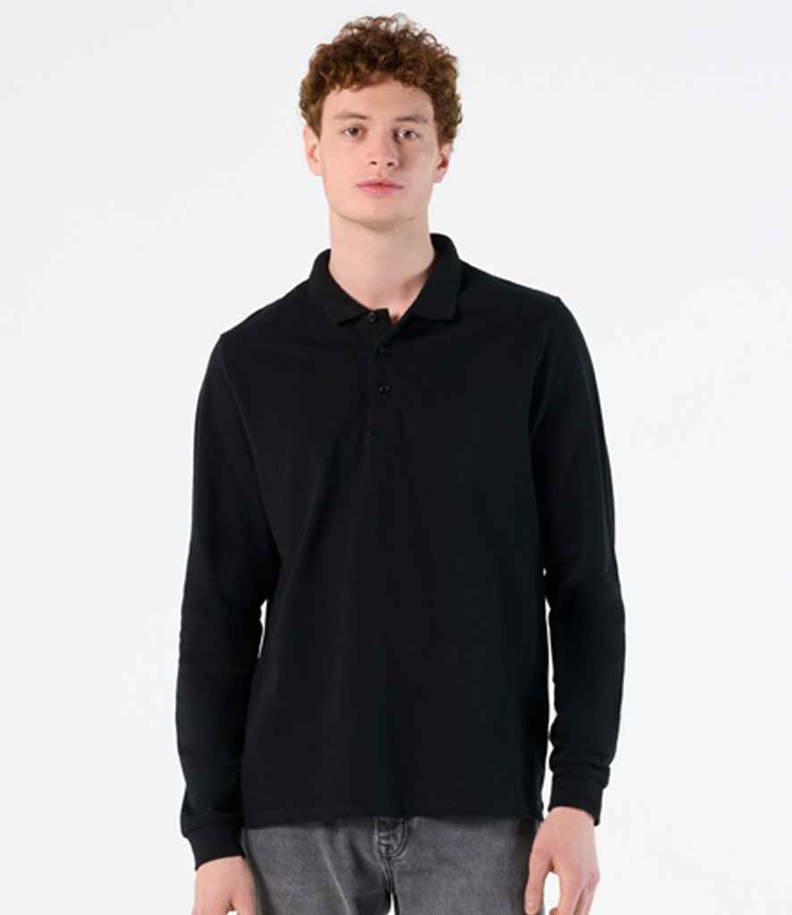 SOL'S Winter II Long Sleeve Cotton Piqué Polo Shirt