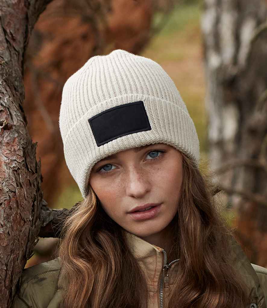 Beechfield Fashion Patch Beanie