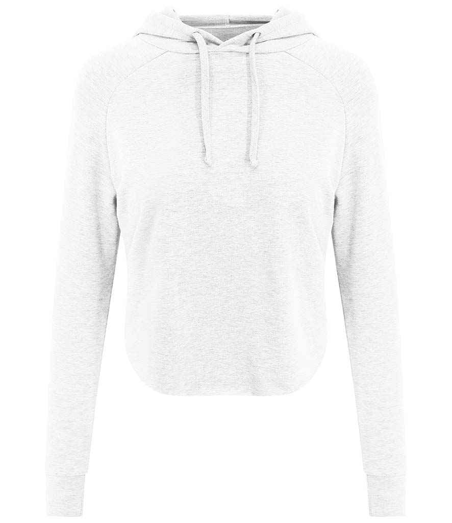 AWDis Ladies Cool Cross Back Cropped Hoodie