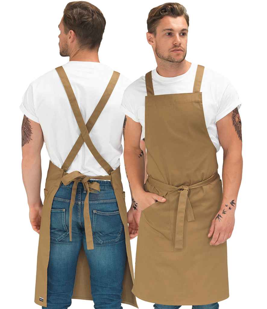 Le Chef Crossover Bib Apron