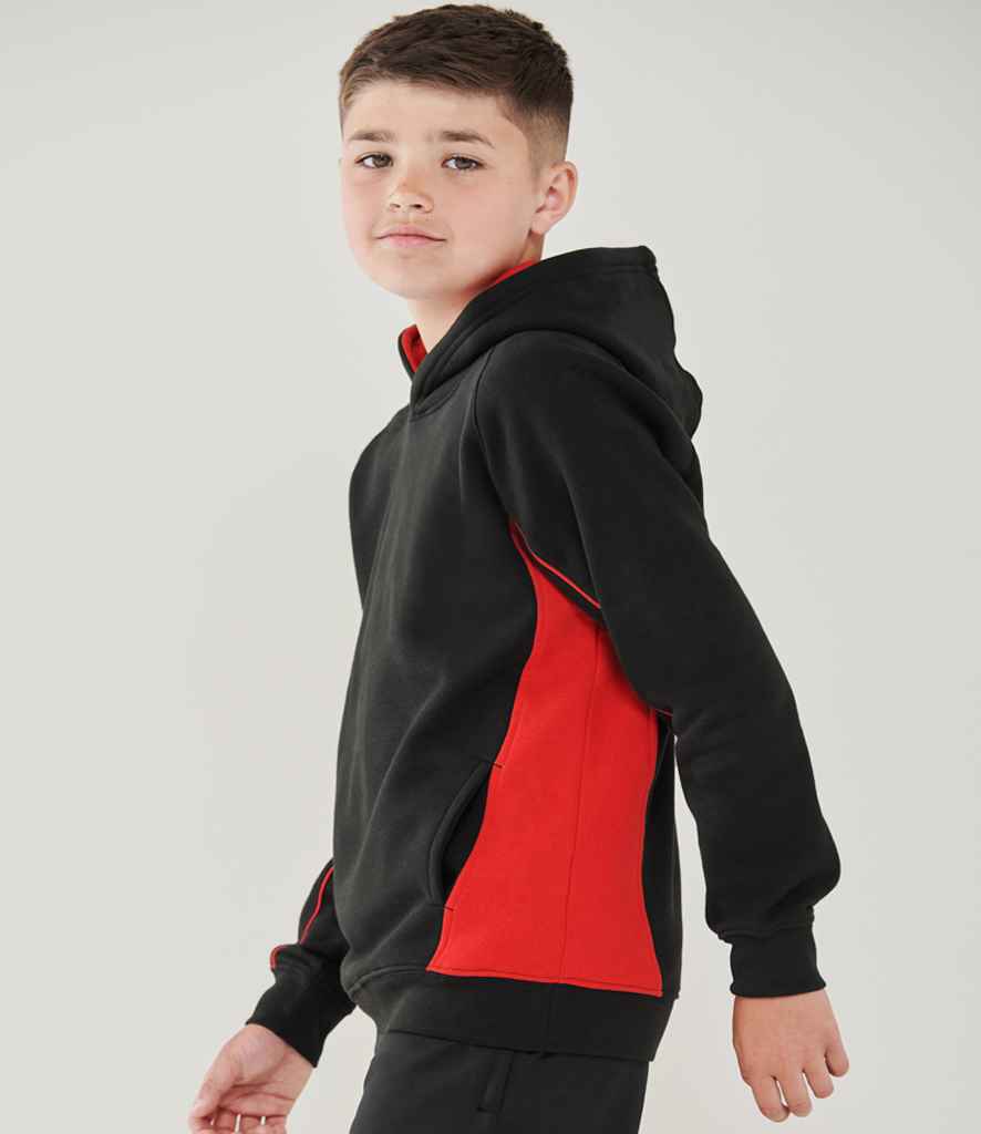 Finden + Hales Kids Contrast Hooded Sweatshirt