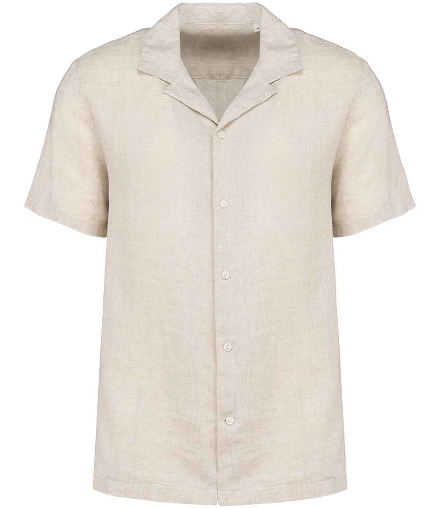 Native Spirit Short Sleeve Linen Shirt