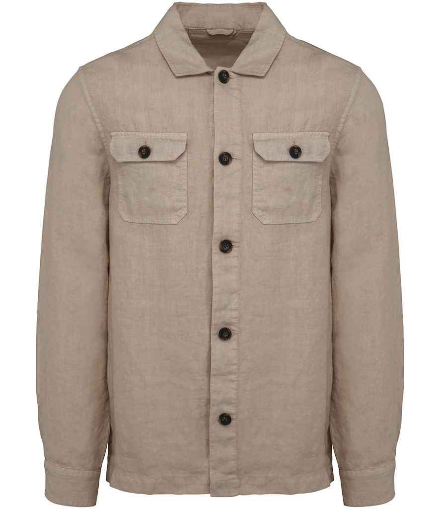 Native Spirit Linen Washed Overshirt