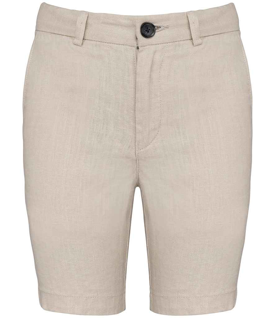 Native Spirit Kids Linen Bermuda Shorts