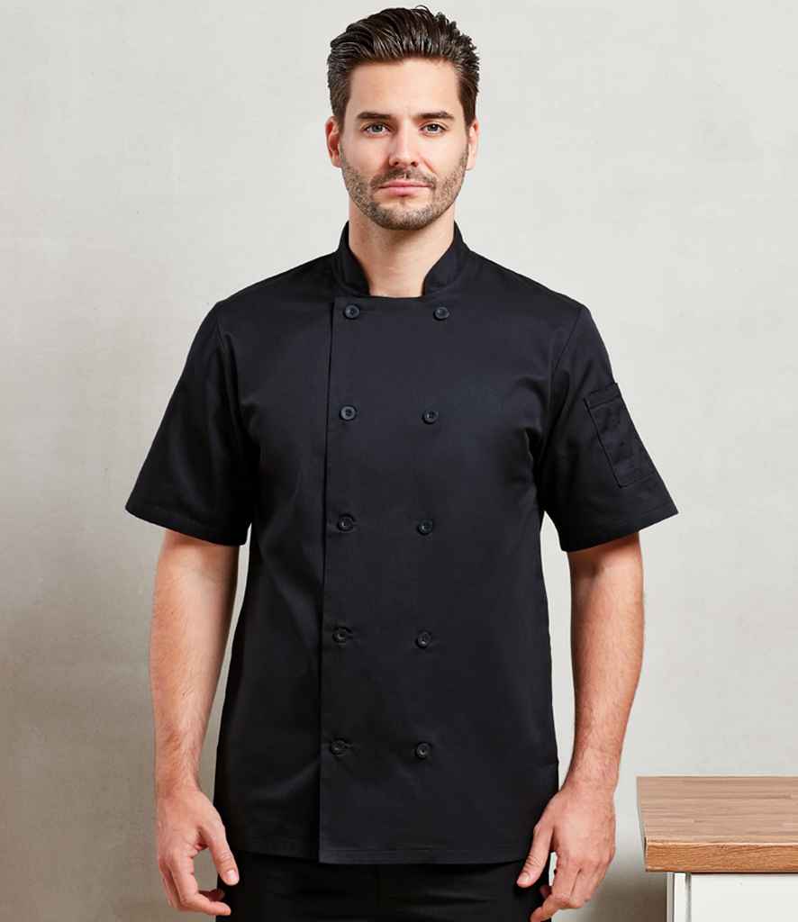 Premier Short Sleeve Chef's Jacket