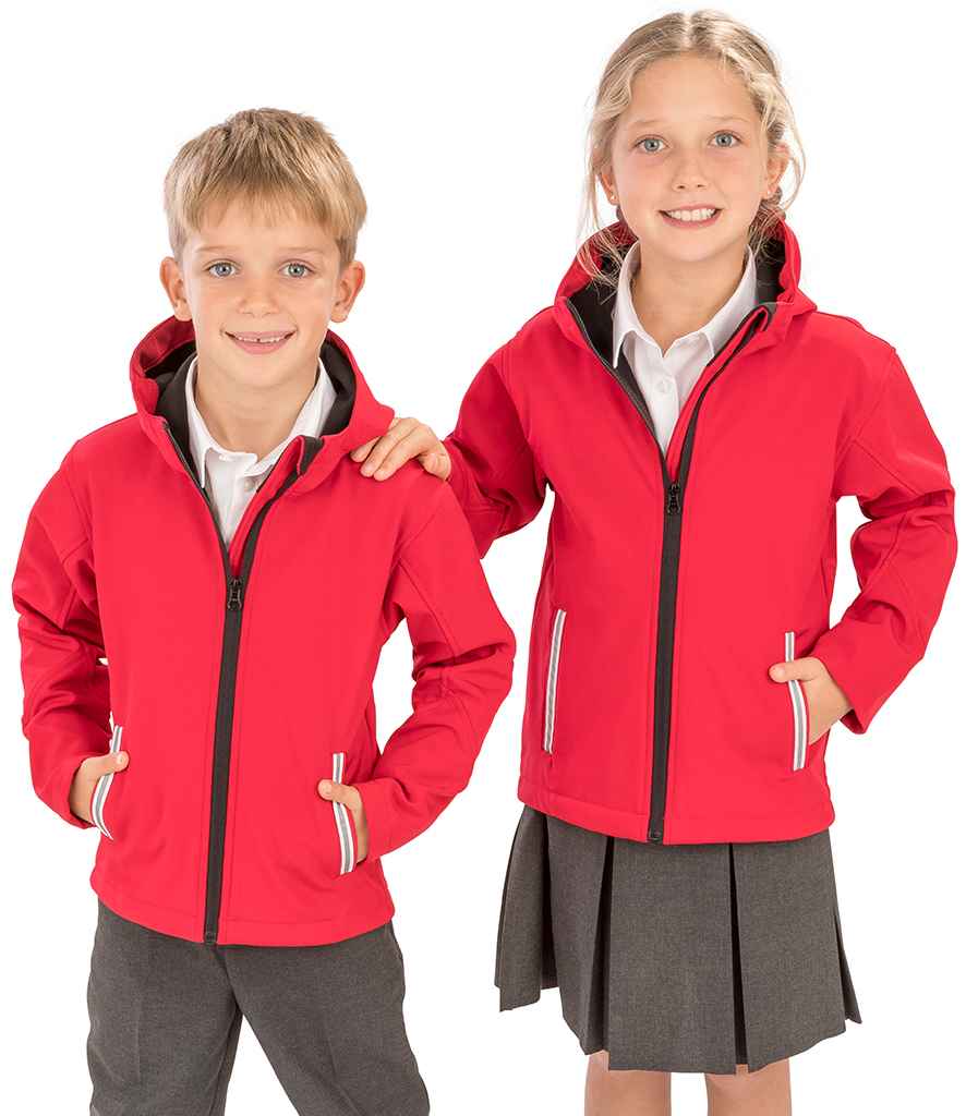 Result Core Kids TX Performance Hooded Soft Shell Jacket