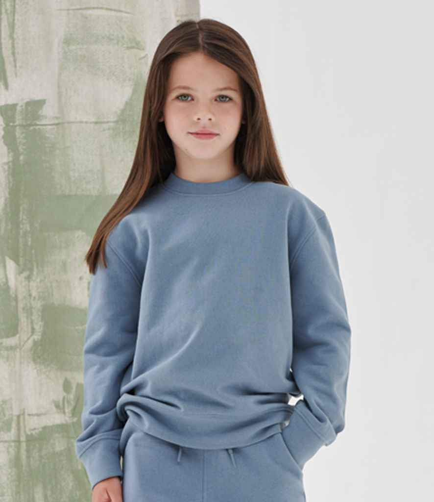 SF Minni Kids Sustainable Fashion Curved Hem Sweatshirt