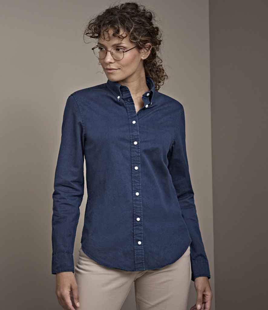 Tee Jays Ladies Long Sleeve Casual Twill Shirt