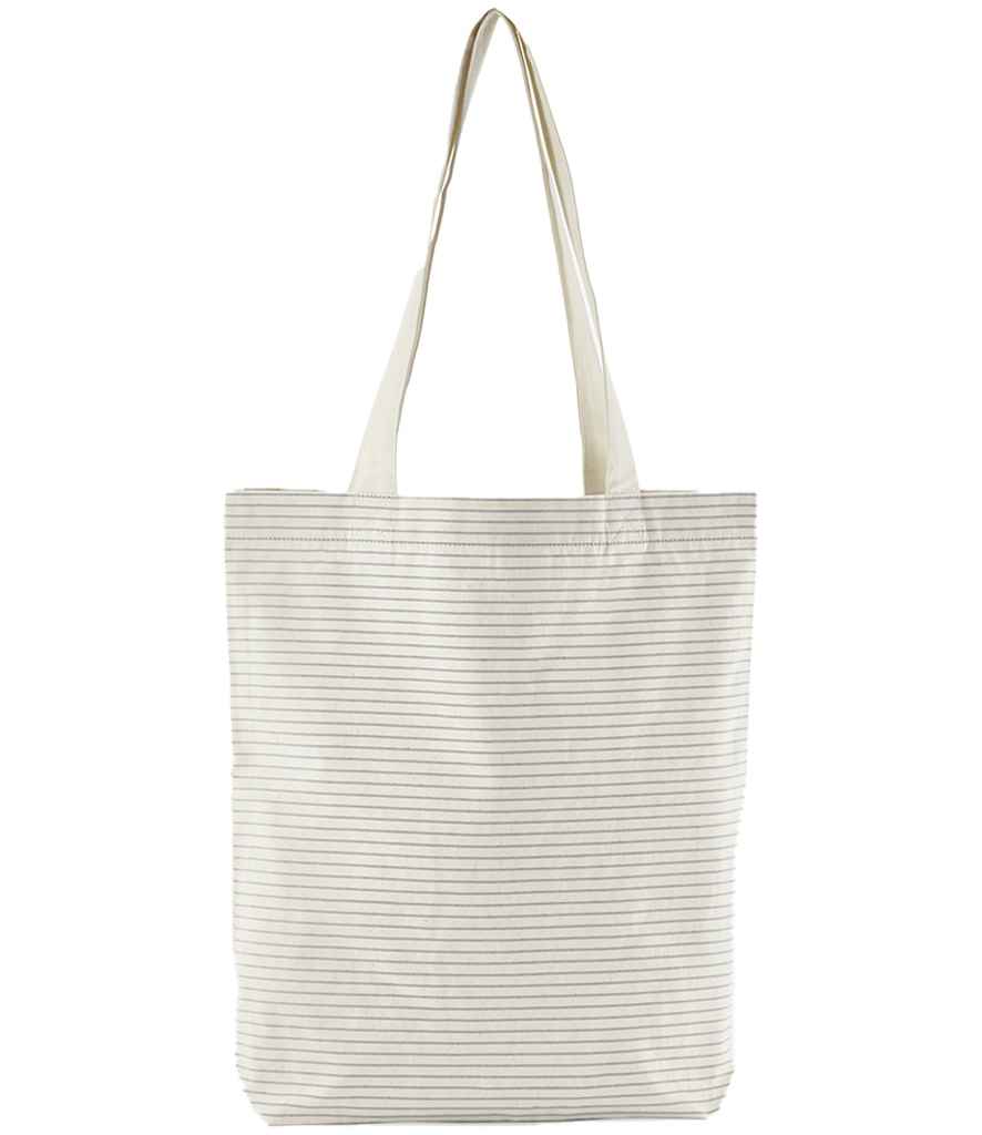 Westford Mill Striped Organic Cotton Tote Bag