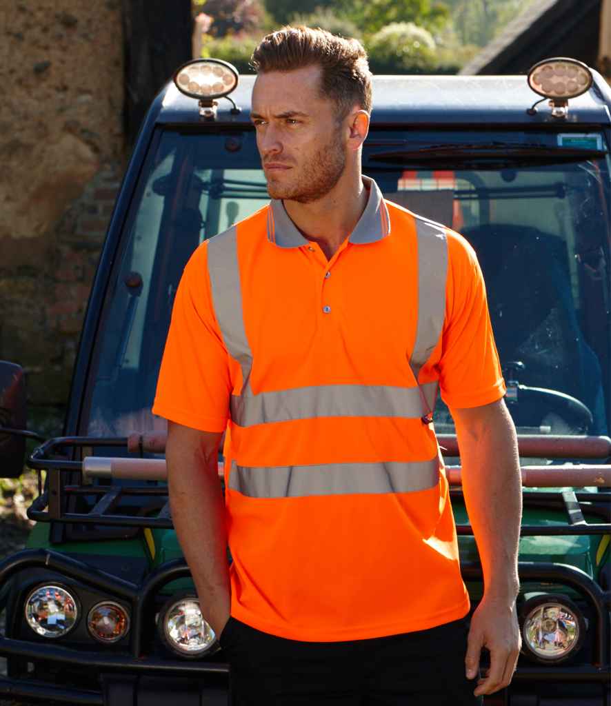 Warrior Hi-Vis Polo Shirt