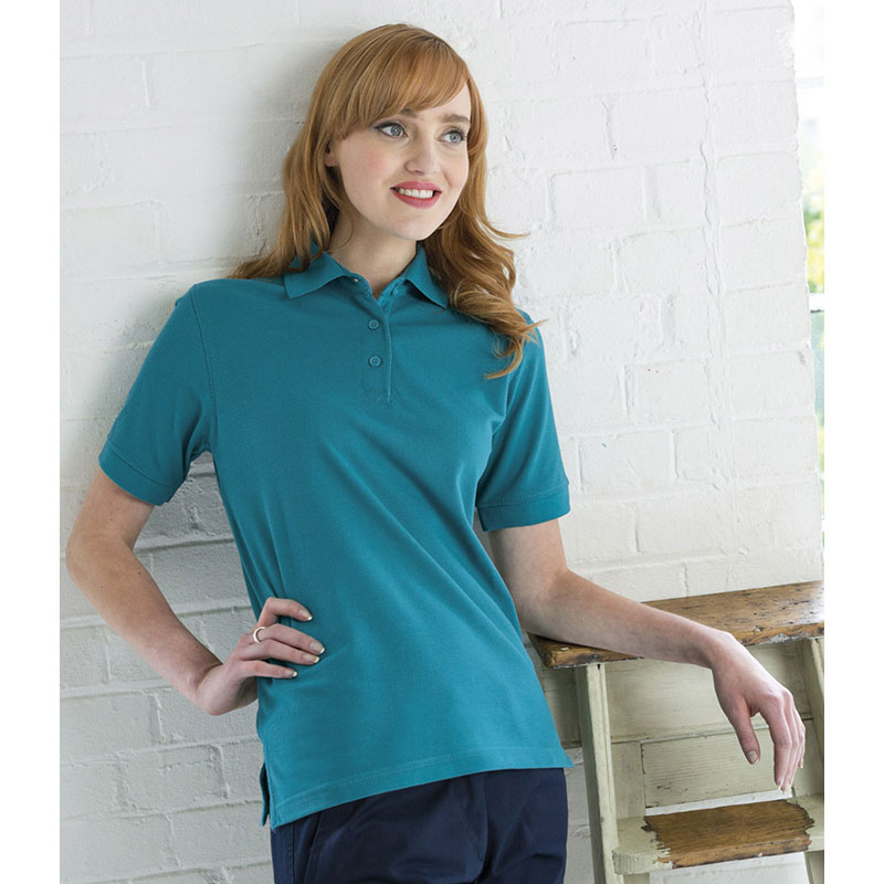 ladies pique polo shirts