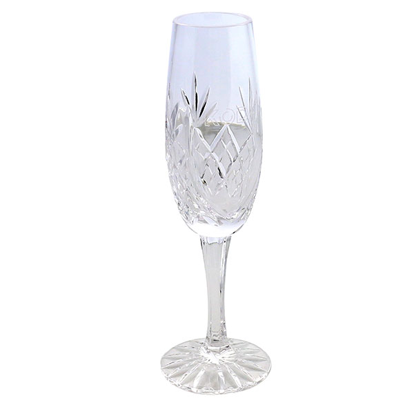 165ml Glencoe Lead Crystal Panel Champagne Flute