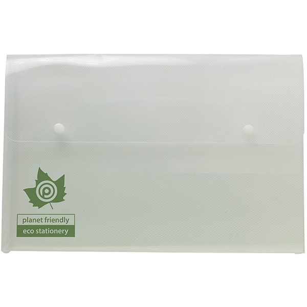Eco-Eco Clear A4+ Expanding Wallet