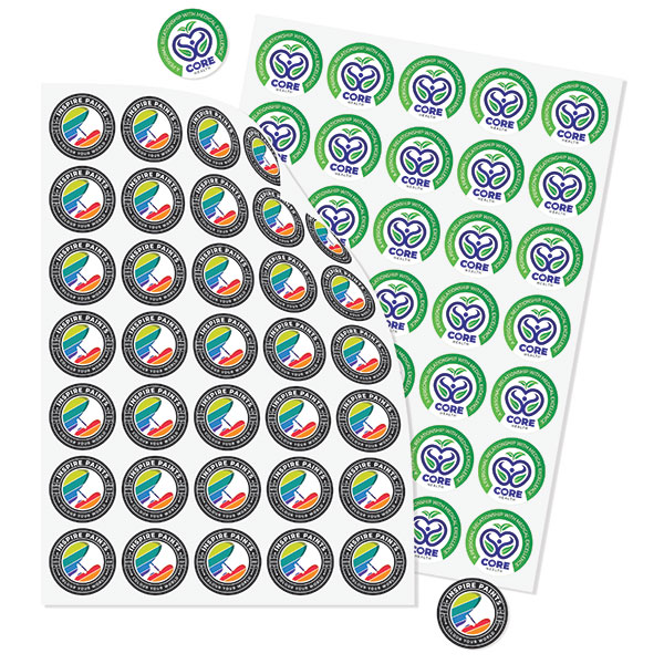 Round Paper Stickers - 30mm