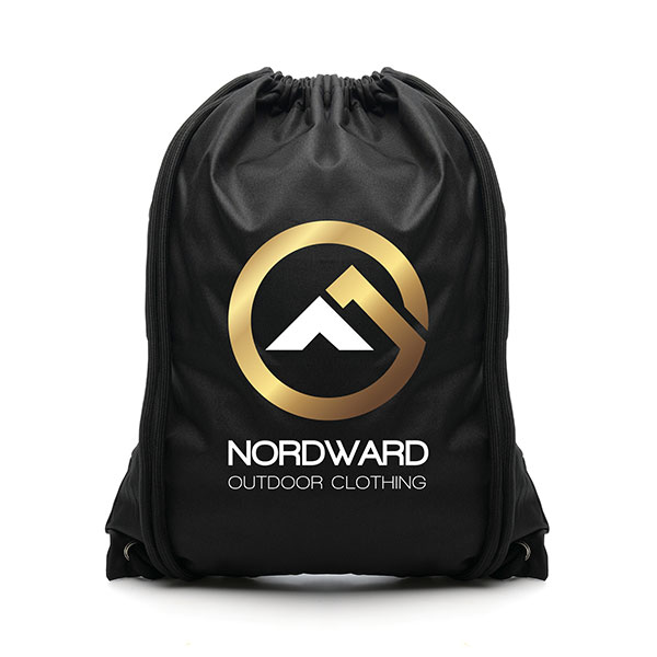 Heavyweight Polyester Drawstring Bag - Full Colour