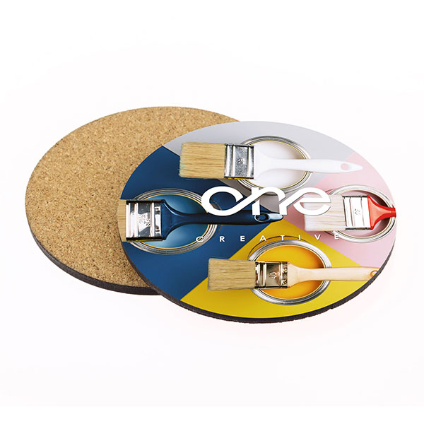 Dye Sublimated Glass Coaster