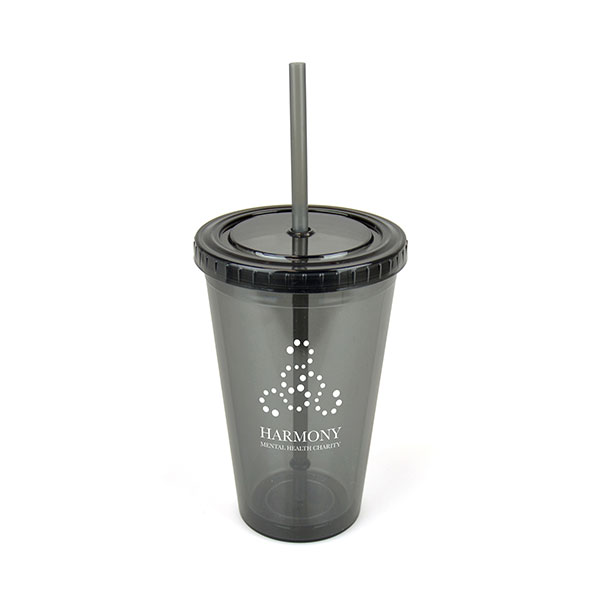 Arena 500ml Tumbler with Straw