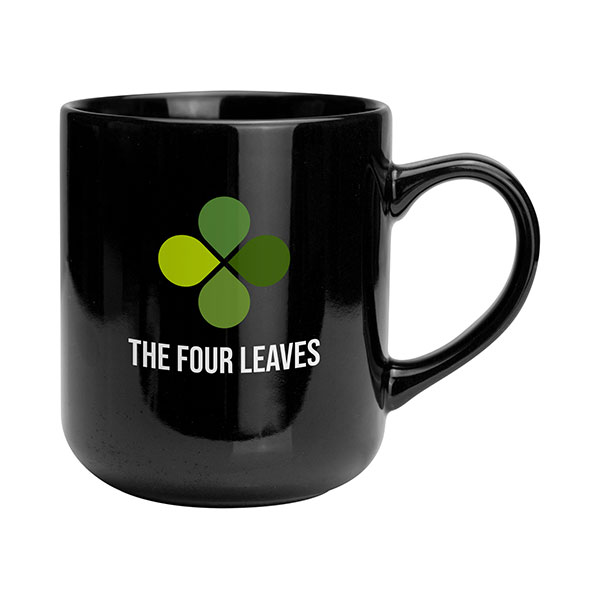 Clover Earthenware Mug - Coloured