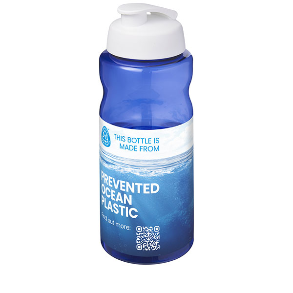 H2O Active Eco Base Flip Lid Bottle 1 Litre - Full Colour