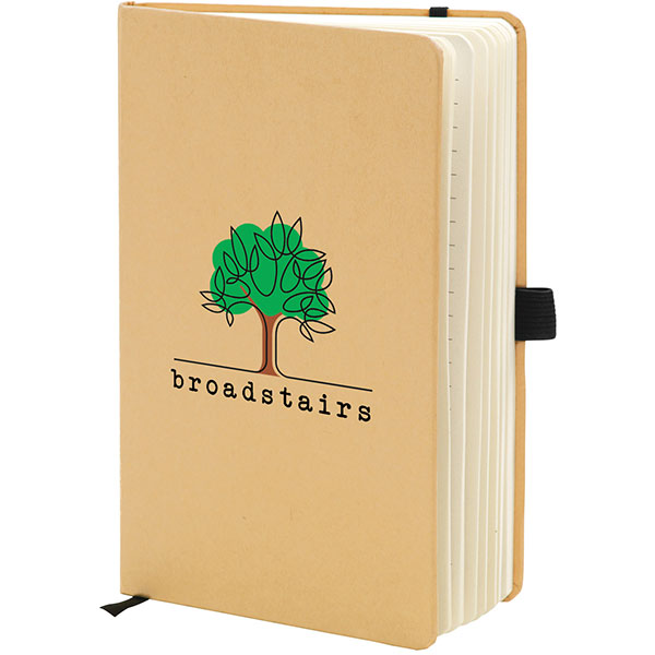 Broadstairs A5 Eco Kraft Notebook - Full Colour