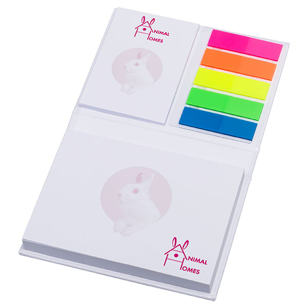 NoteStix Hardback Combi Set - Spot Colour (Sticky Notes)