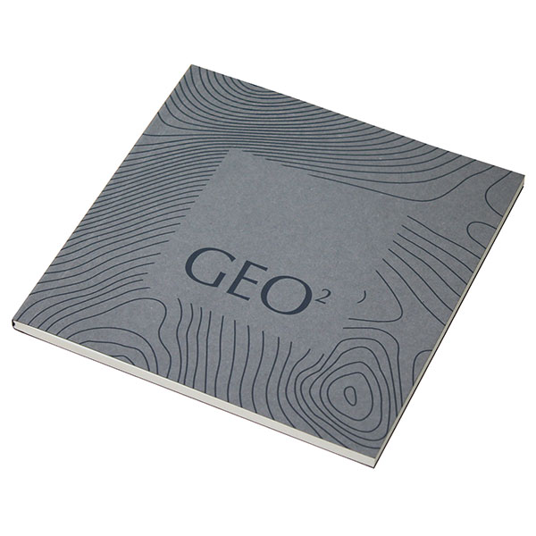 Geo Stone Paper Notebook - Spot Colour