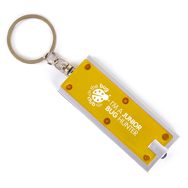 Dhaka 1 LED Torch Key Ring - Spot Colour