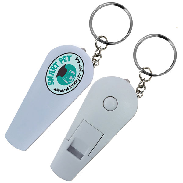 Whistle Torch Key Ring