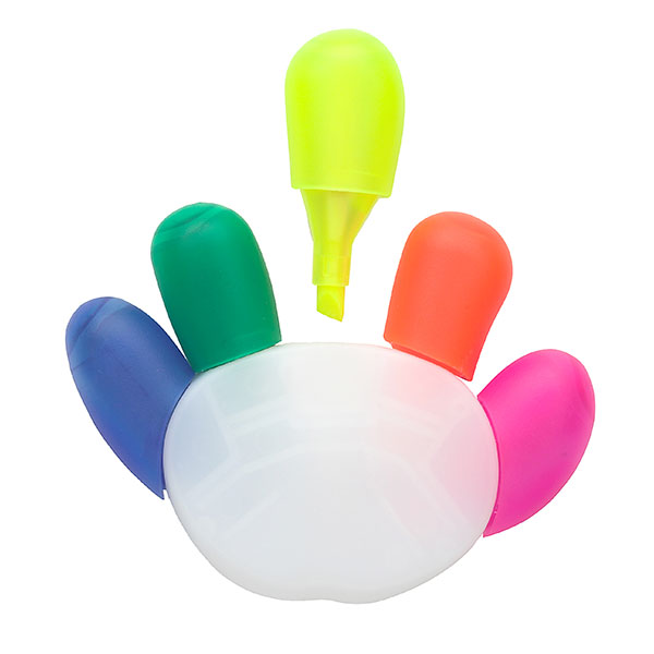 Hand Shaped Highlighter -Spot Colour