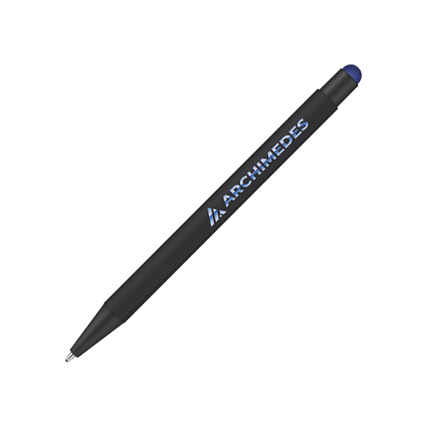 Chili Concept Par-I Noir Soft Feel Stylus Ballpen - Engraved