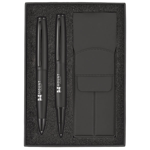 Fabium Soft Feel Ballpen & Rollerpen Gift Set