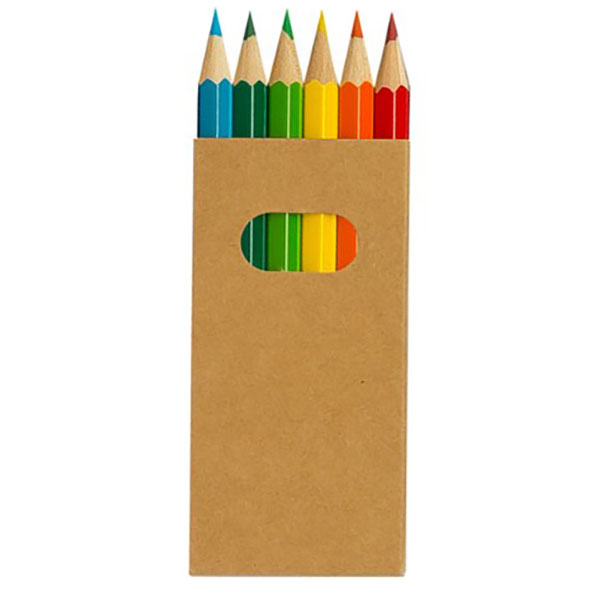 Colourworld Half Length Kids Pencil Boxset - Full Colour