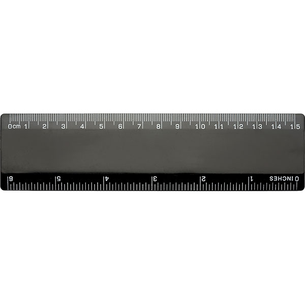 BG 6 Inch Ruler - Spot Colour