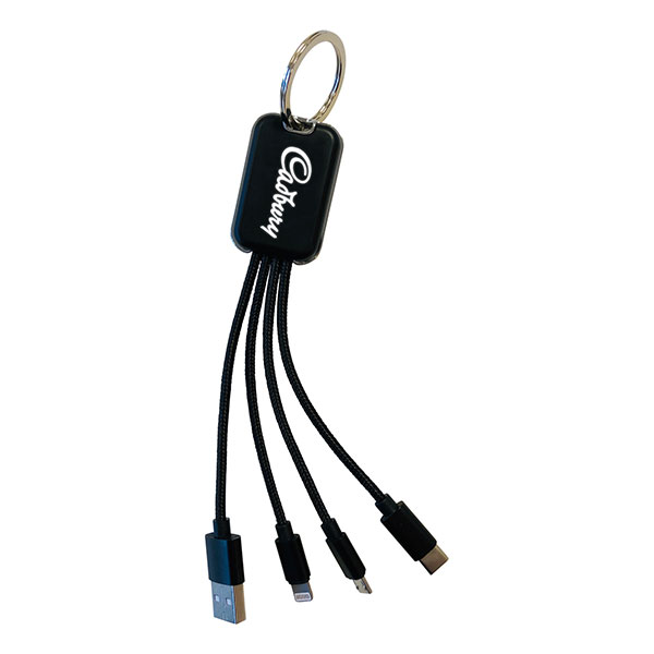 LED Multi Cable With Key Ring