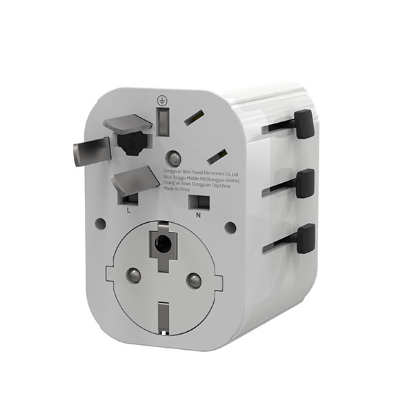 Universal Travel Adaptor - Spot Colour