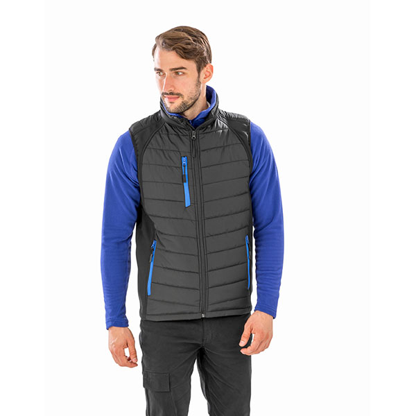 Result Recycled Compass Padded Softshell Gilet
