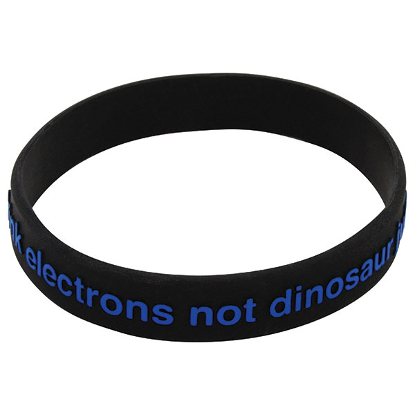 Raised Profile Silicone Wristband