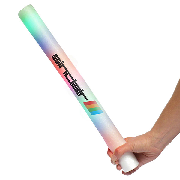 Rainbow LED Foam Stick - 40cm