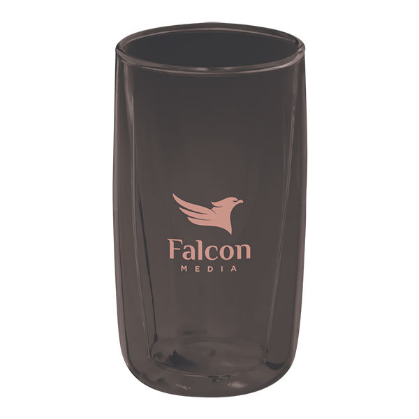 Chili Calypso Double Walled Drinking Glass - 330ml - Spot Colour