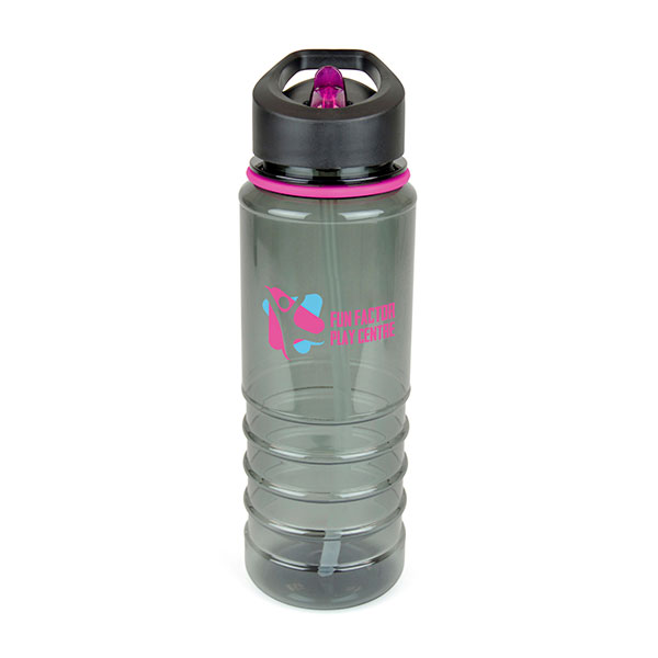 Aqueous Dark Sports Bottle 750ml - Full Colour