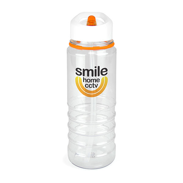 Aqueous Clear Drinks Bottle 750ml - Full Colour
