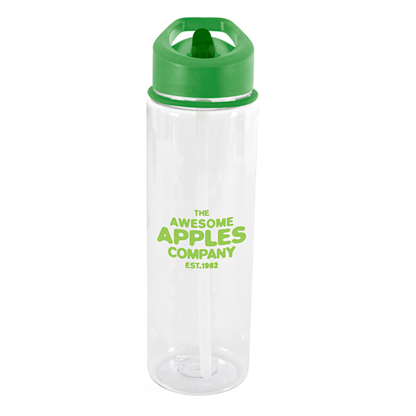 Aqueous Straight Clear Drinks Bottle 725ml - Spot Colour