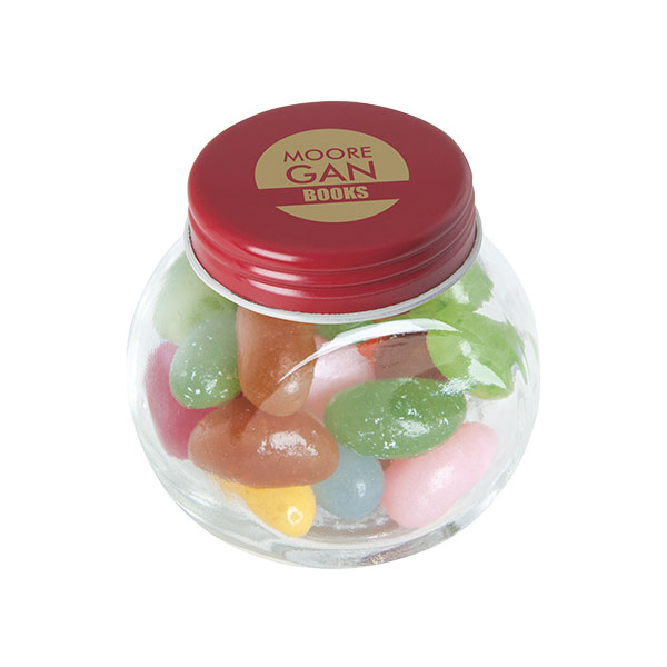 Glass Candy Jar - Full Colour