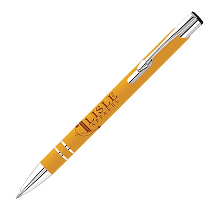 Electra Soft Feel Recycled Ballpen - Spot Colour