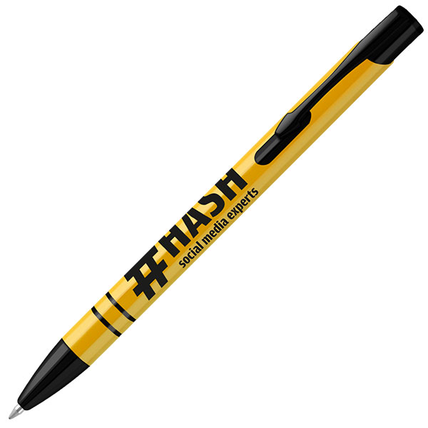 Electra Noir Recycled Ballpen - Spot Colour